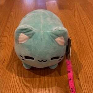 Mint meowchi plush